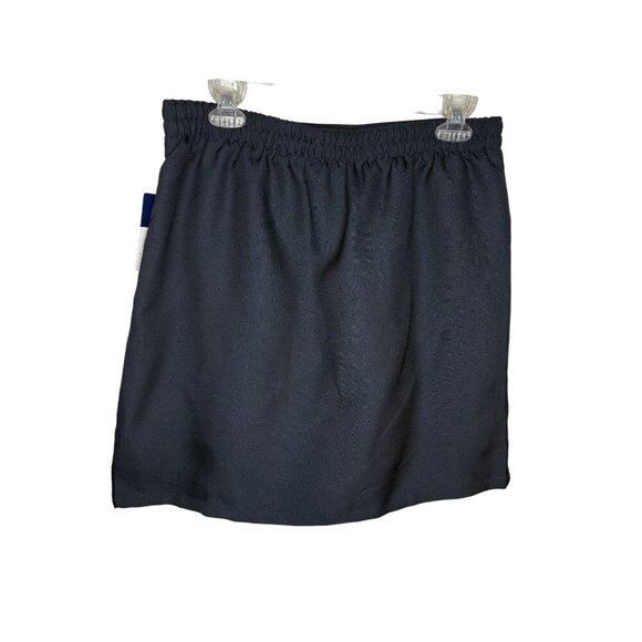 Girls Navy Pleated Skirt With Shorts 20.5 Plus By French Toast - Picture 2 of 8